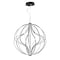 Et2 Aura 18-Light 31" Wide Black Pendant Light E21178-BK - alternate 1